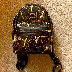 Disney loungefly tinker bell backpack